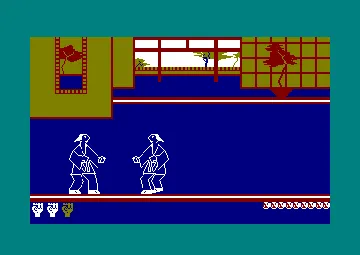 Kung-Fu (UK) (1986) screen shot game playing